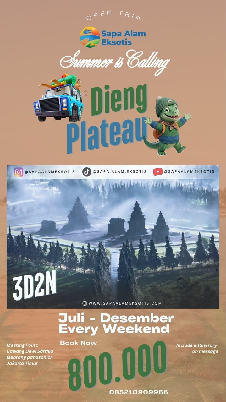 Destinasi Dieng Plateau
